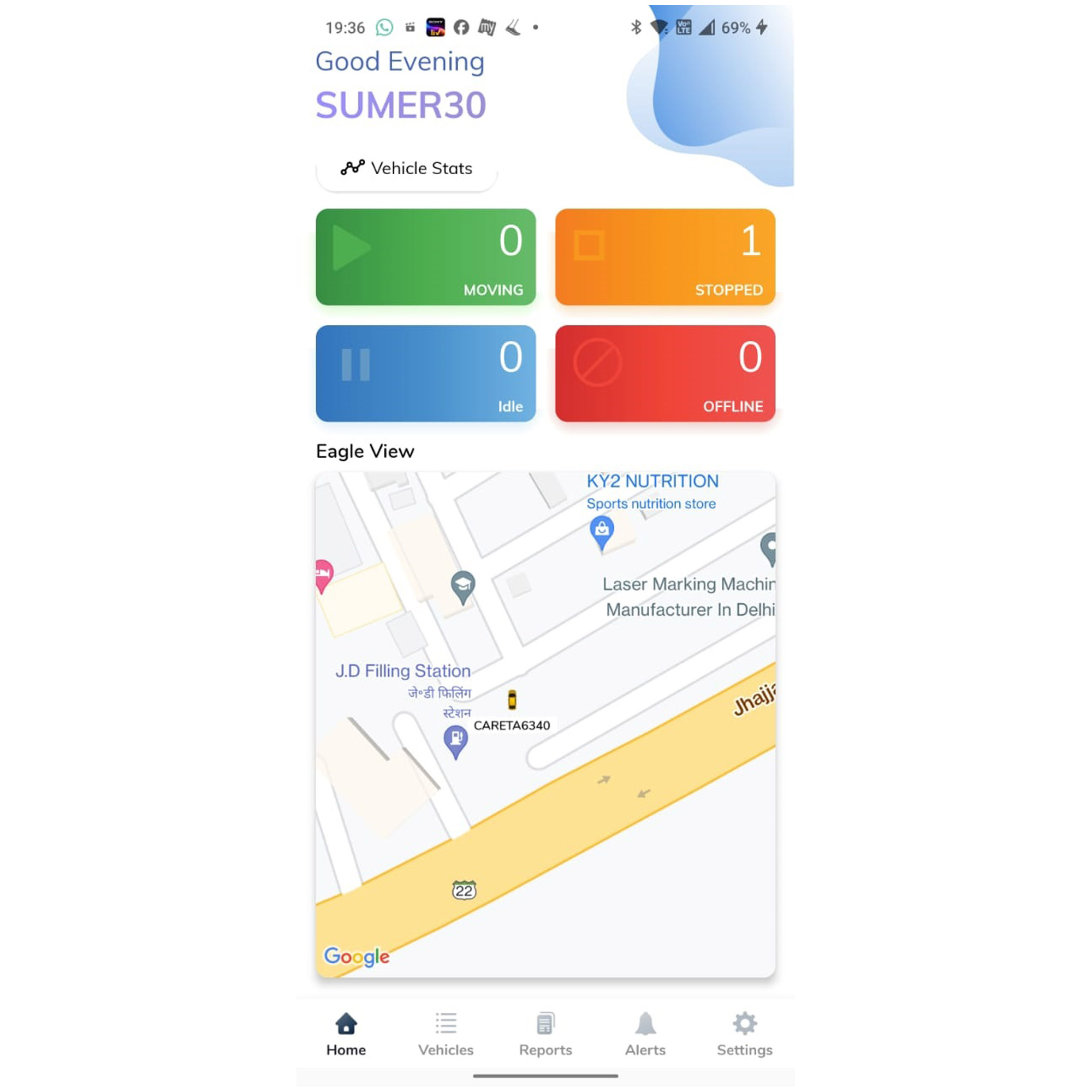 GoSpot Pro Wireless GPS Tracker App